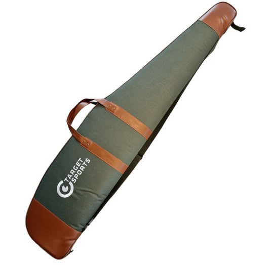 Target Sports Geweertas 122x24cm | Skai Leather | Green