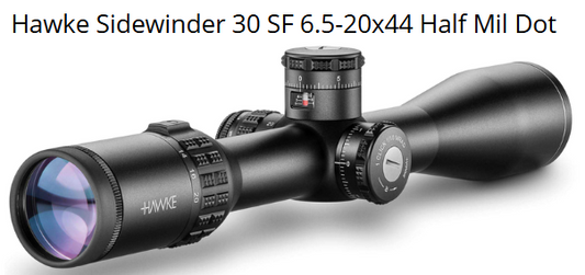 Hawke Sidewinder 30 SF 6.5-20x44