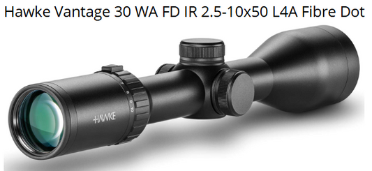Hawke Vantage 30 WA FD IR 2.5-10x50