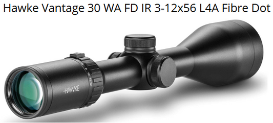 Hawke Vantage 30 WA FD IR 3-12x56