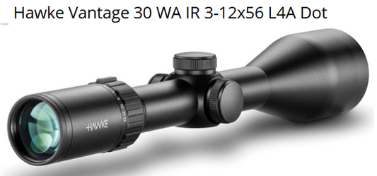Hawke Vantage 30 WA IR 3-12x56