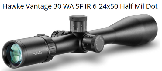 Hawke Vantage 30 WA SF IR 6-24x50