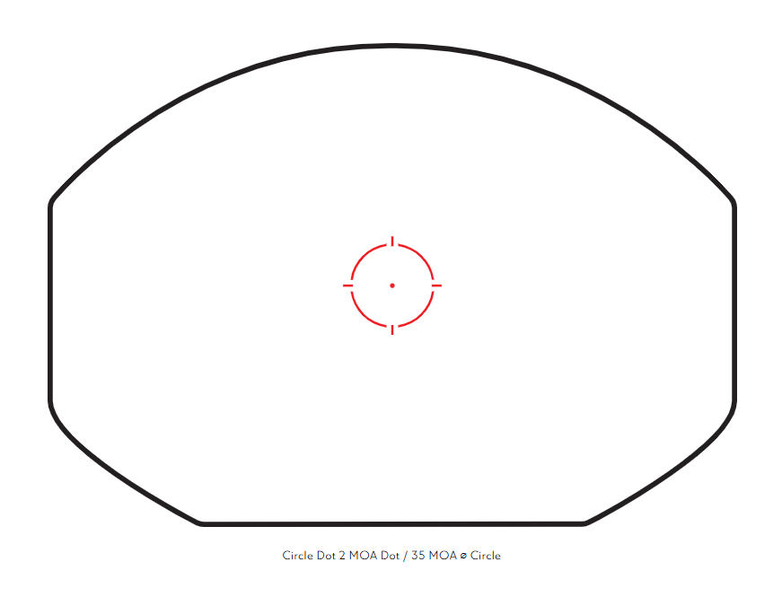 Hawke Vantage Red Dot 1x - Circle Dot Wide View - 3 MOA
