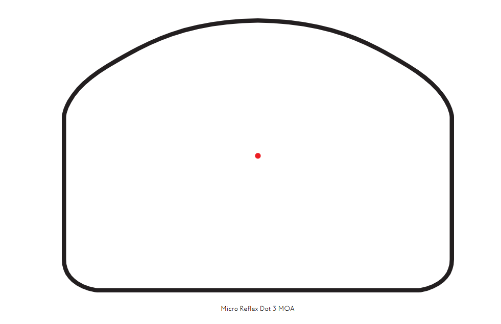 Hawke Vantage Red Dot 1x - Micro Dot - 3 MOA