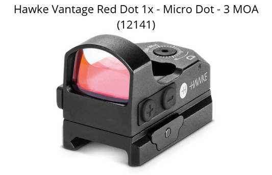 Hawke Vantage Red Dot 1x - Micro Dot - 3 MOA