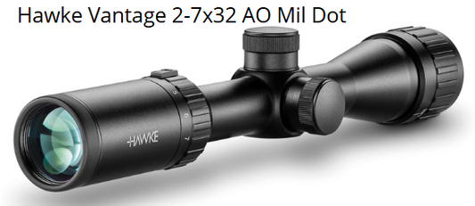 Hawke Vantage 2-7x32 AO